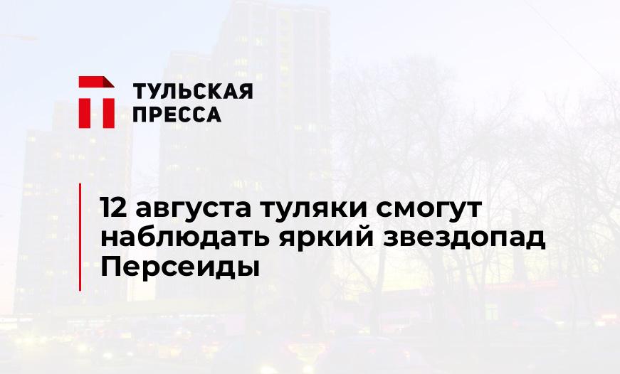 12 августа туляки смогут наблюдать яркий звездопад Персеиды