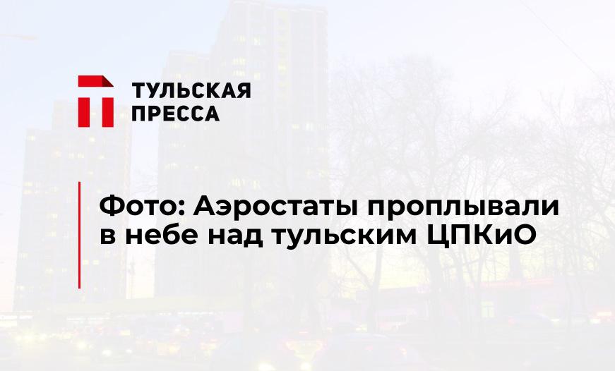 Фото: Аэростаты проплывали в небе над тульским ЦПКиО