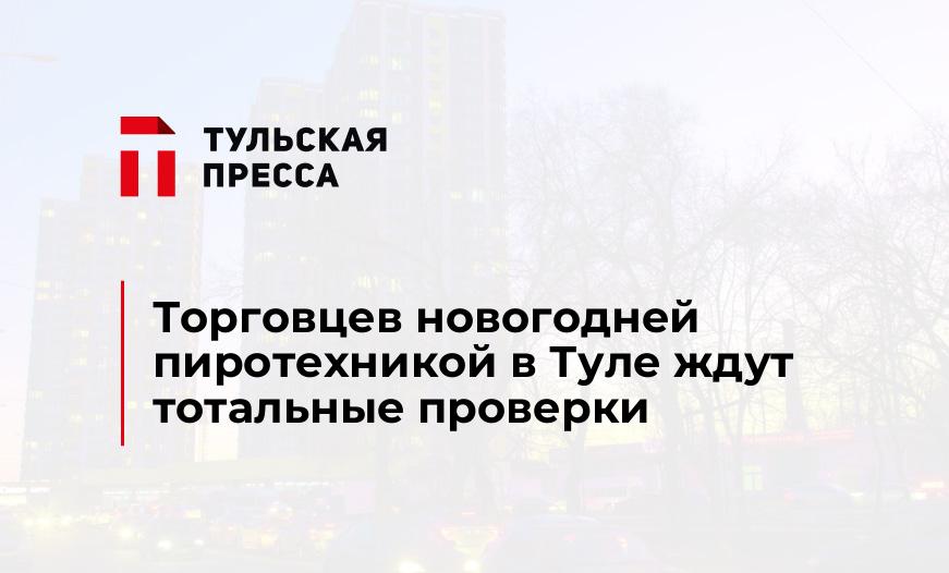 Торговцев новогодней пиротехникой в Туле ждут тотальные проверки