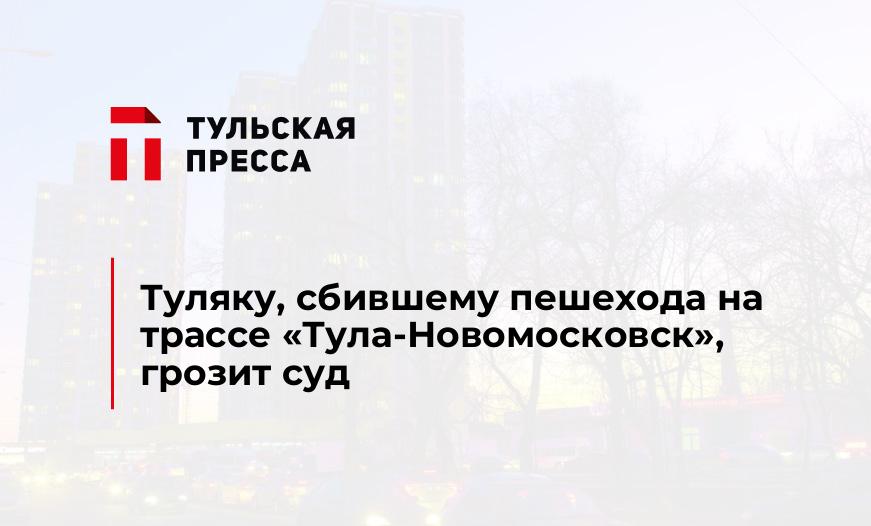 Туляку, сбившему пешехода на трассе "Тула-Новомосковск", грозит суд