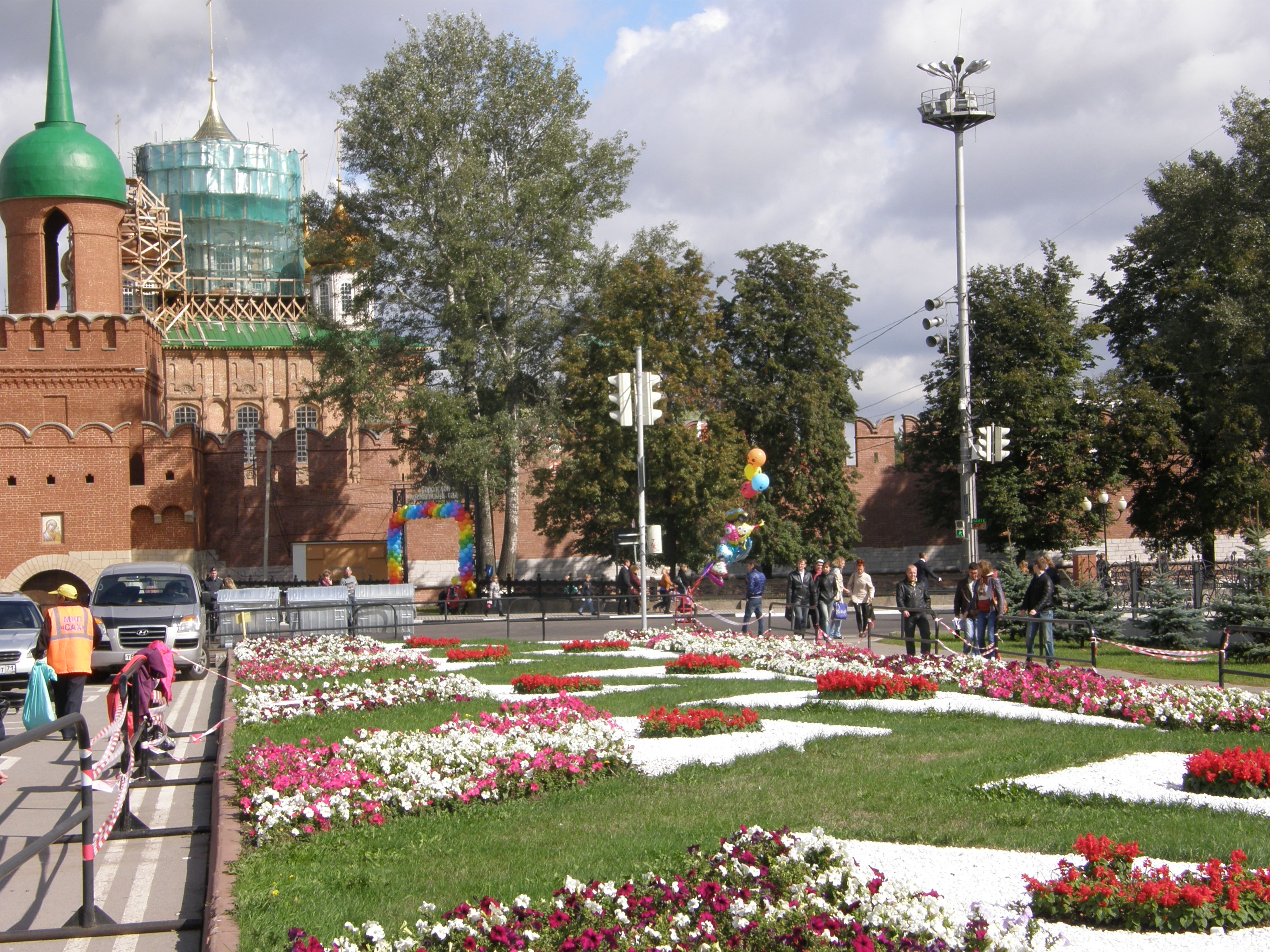 Кремлевский сад тульского Кремля