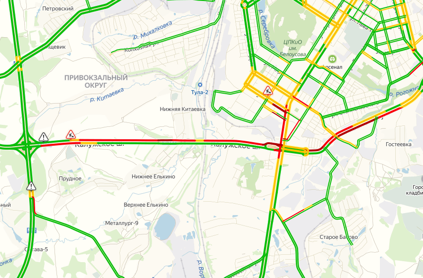 Пробки тула на карте в туле сейчас. Пробки на Калужском шоссе. Пробки из Москвы в Тулу сейчас. Пробки на дорогах сейчас Тула Москва. Карта пробки Тула.