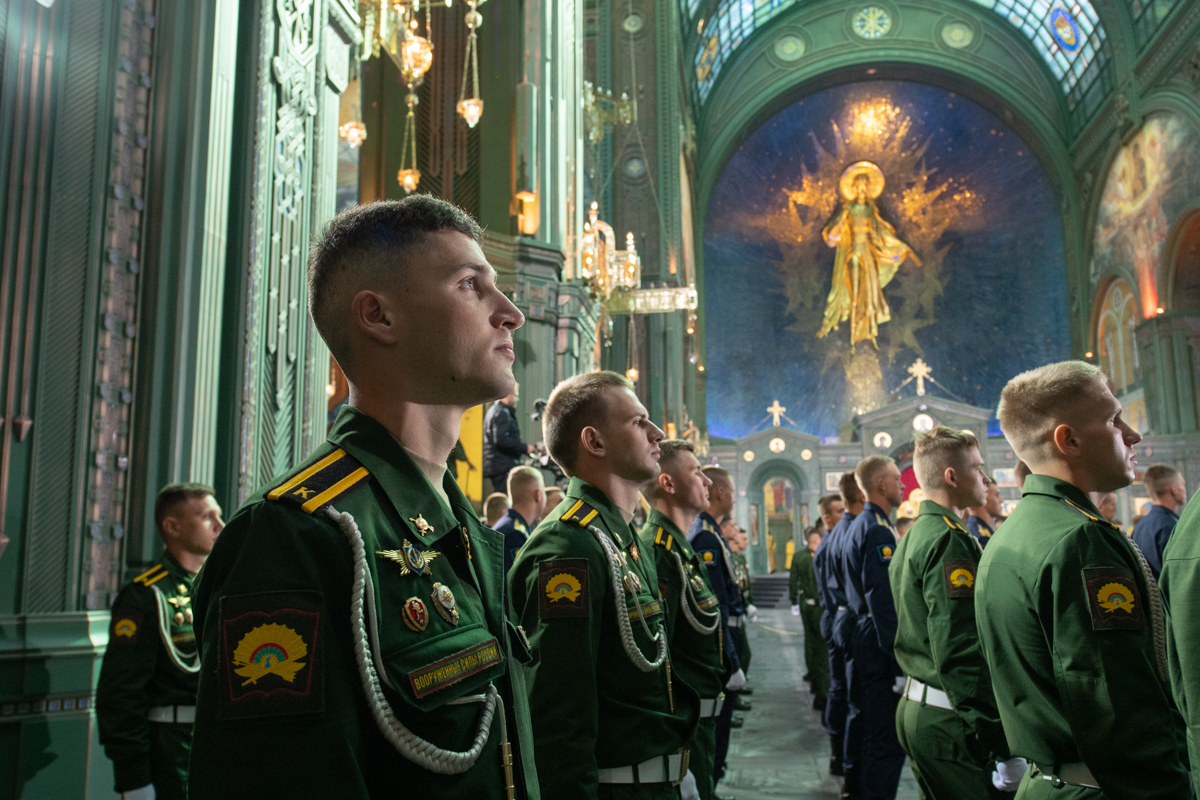 В москве храм вооруженных сил фото новый