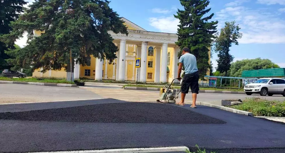 Туры в узловой. Узловая реконструкция. Узловая Тульская область ул Беклемищева. Реконструкция пешеходных дорожек Черноголовка. ДК Узловая.