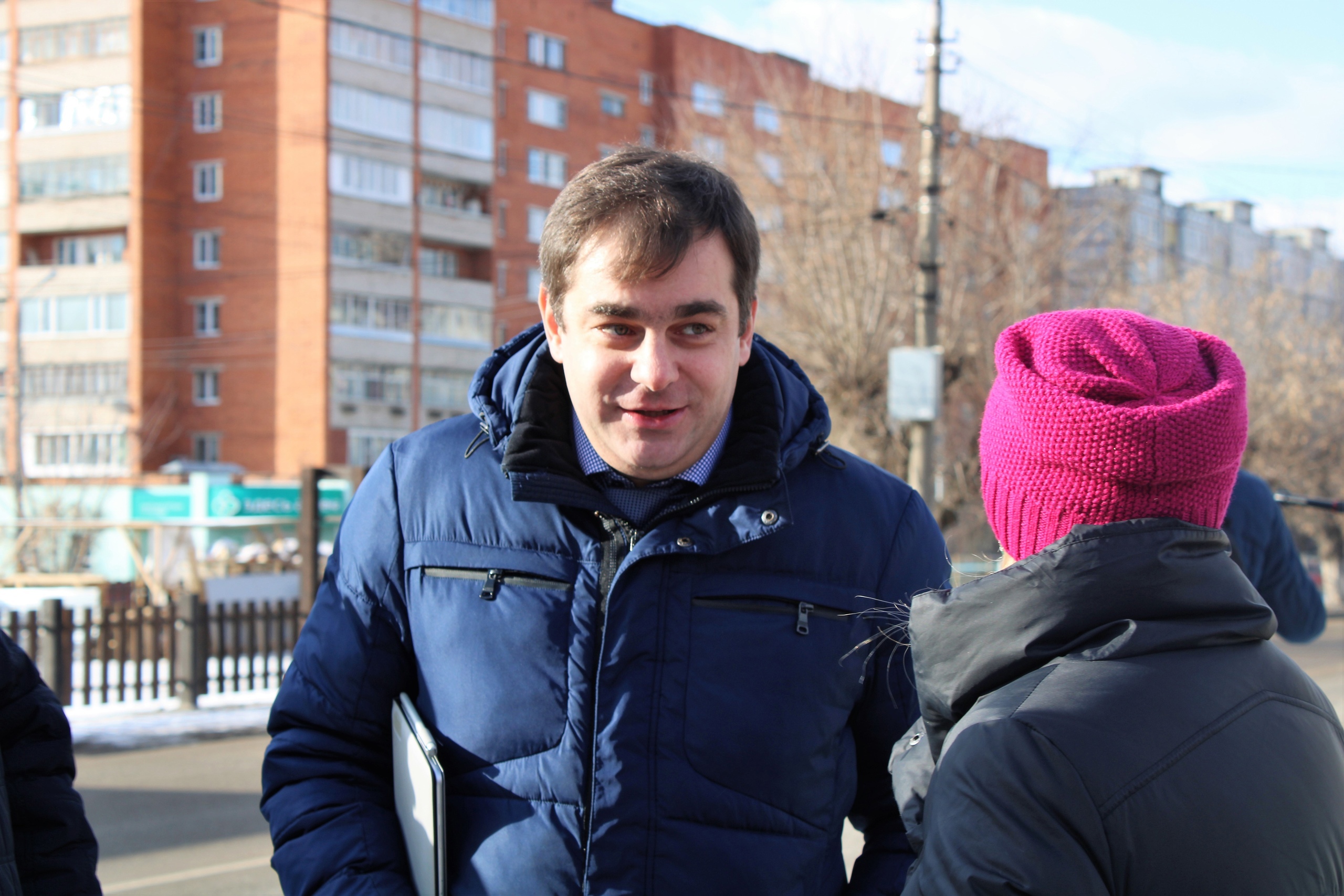 Глава Зареченского района Максим Щербаков скучает по личному общению с жителями