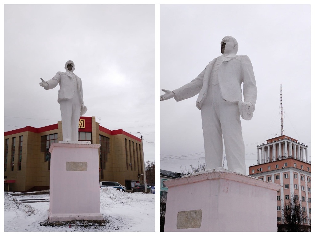 Памятник Ленину в Норильске