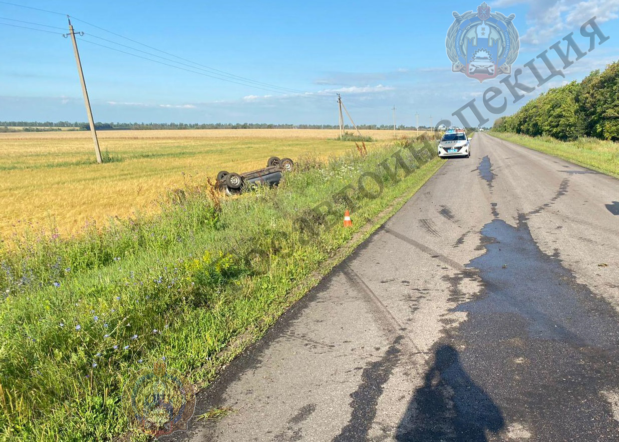 В Ефремовском районе в кювет опрокинулся Renault Duster | ИА “Тульская  Пресса”