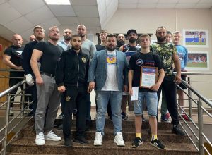 Илья Степанов поздравил тульских бойцов MMA с выполнением норматива мастера спорта России