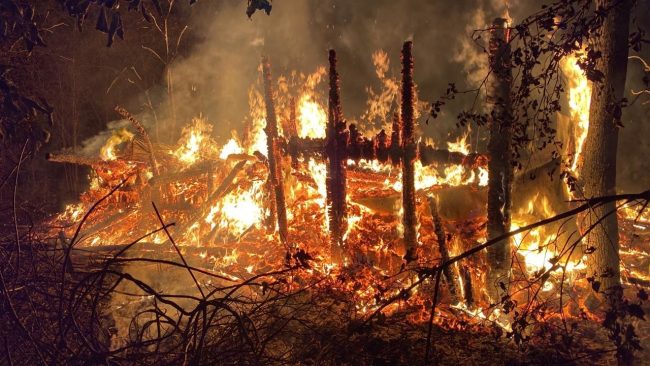 Ð Ð£Ð·Ð»Ð¾Ð²ÑÐºÐ¾Ð¼ ÑÐ°Ð¹Ð¾Ð½Ðµ Ð½Ð° Ð¿Ð¾Ð¶Ð°ÑÐµ Ð² Ð±ÐµÑÑÐ¾Ð·Ð½Ð¾Ð¼ ÑÑÑÐ¾ÐµÐ½Ð¸Ð¸ Ð¿Ð¾Ð³Ð¸Ð± Ð¼ÑÐ¶ÑÐ¸Ð½Ð°