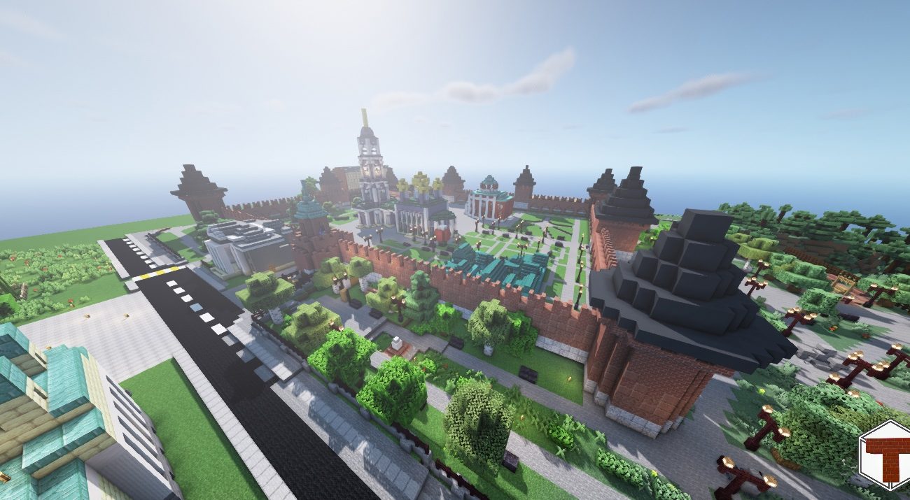 Жители Тулы собрали Кремль и площадь Ленина из кубиков Minecraft | ИА  “Тульская Пресса”