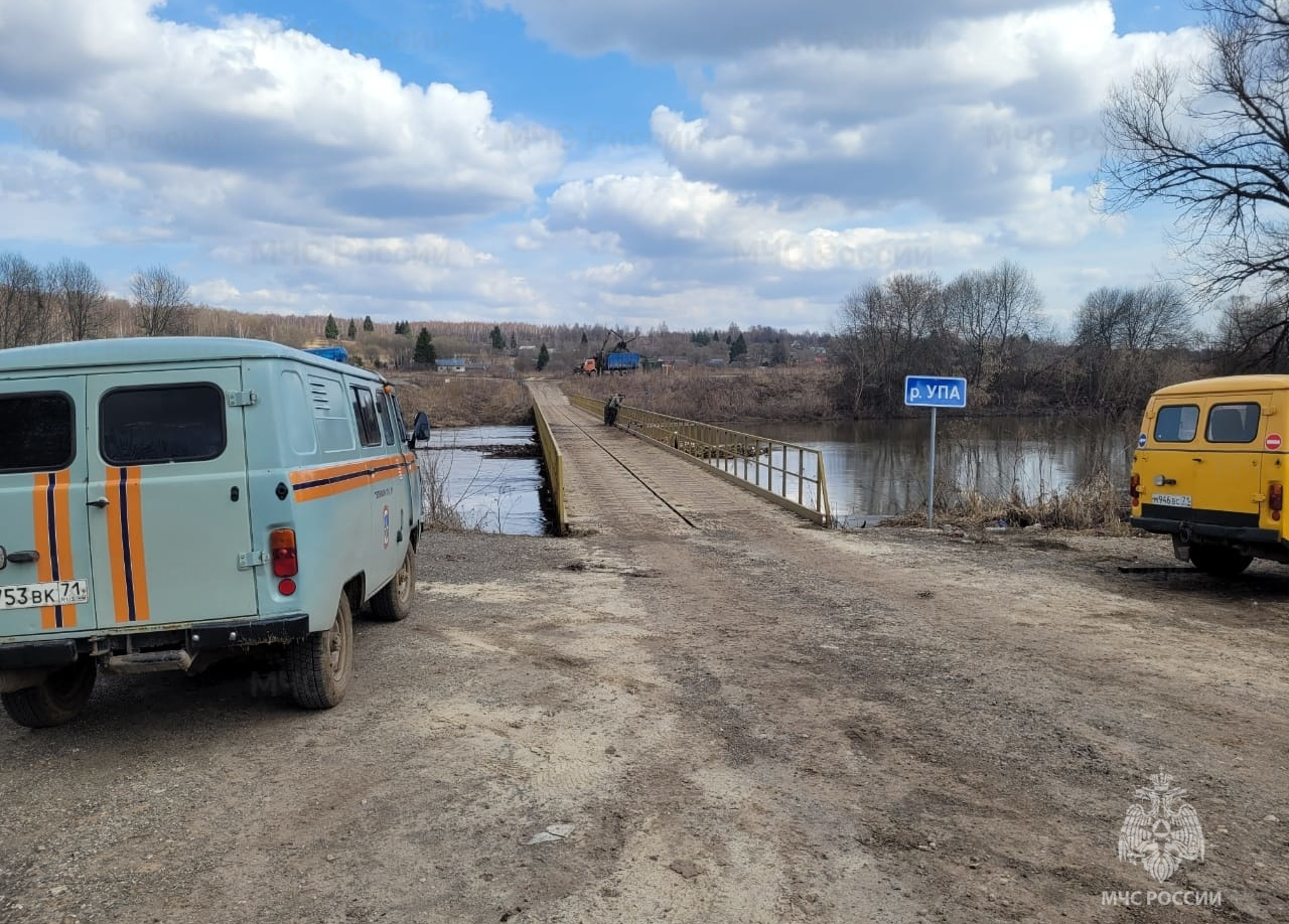 Паводок в Тульской области: семь мостов остаются подтопленными | ИА “ Тульская Пресса”