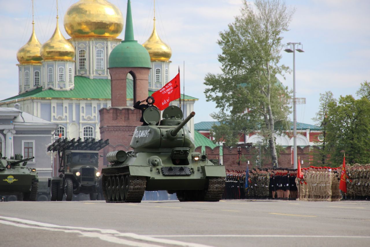 В Туле состоялся Парад Победы. Фоторепортаж | ИА “Тульская Пресса”