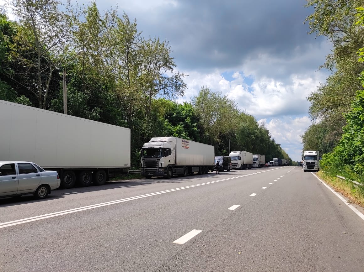 Выезд на трассу М-4 в п. Волово перекрыт | 24.06.2023 | Тула - БезФормата