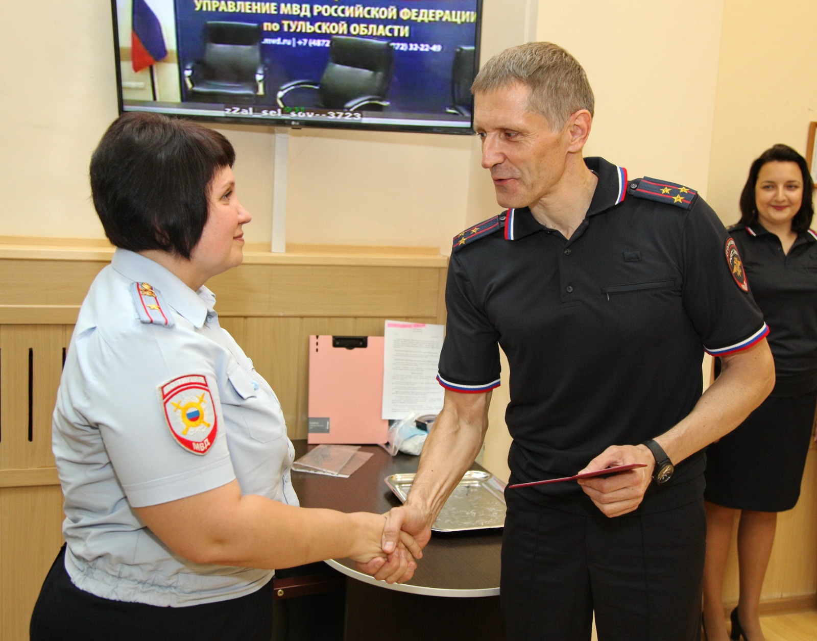 Отделение полиции «Воловское» возглавила Наталья Еремина | 06.07.2023 |  Тула - БезФормата