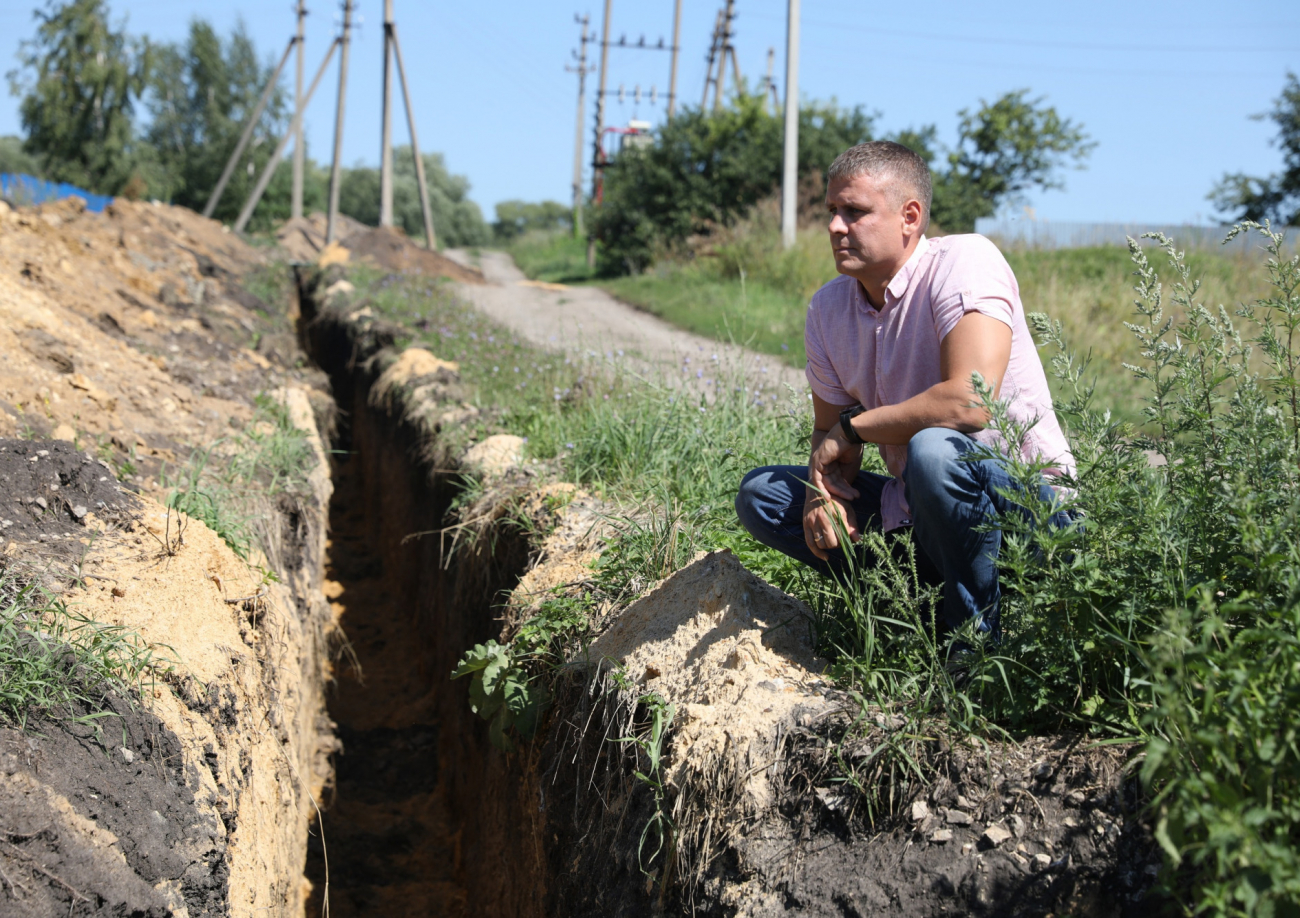 В Воловском районе ремонтируют водопровод по программе «Народный бюджет» |  ИА “Тульская Пресса”