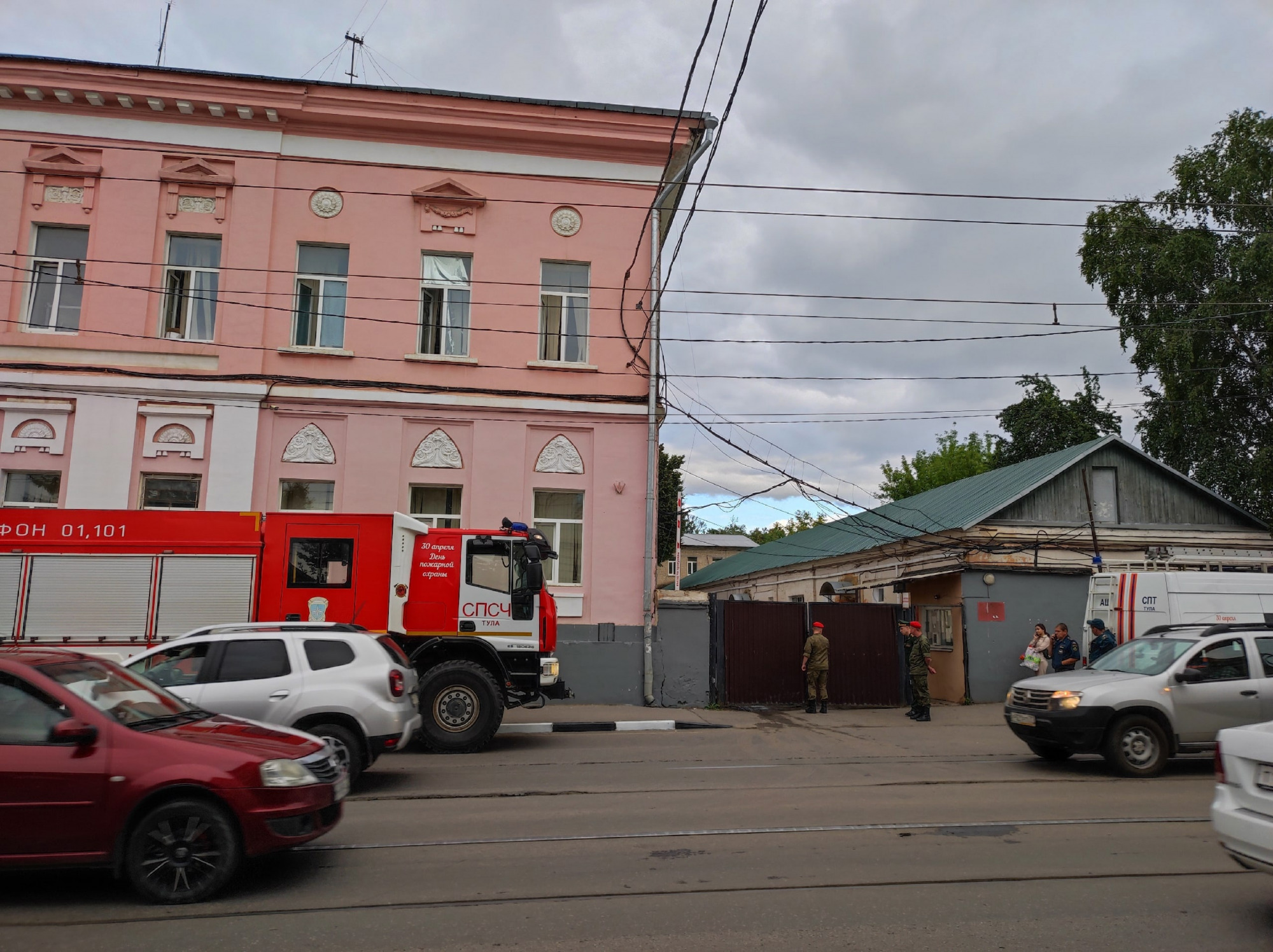 В Туле потушили пожар в операционной военного госпиталя | 21.08.2023 | Тула  - БезФормата