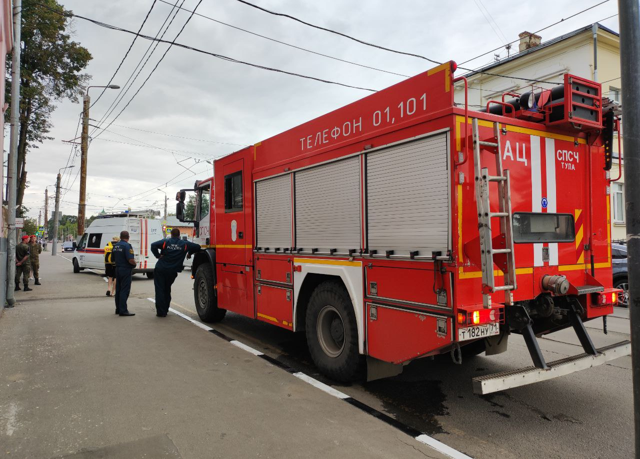 В Туле в пожаре в военном госпитале на ул. Оборонной никто не пострадал |  ИА “Тульская Пресса”