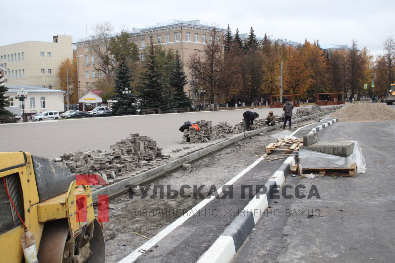 День срыва»: что происходит на пр. Ленина в крайнюю дату сдачи объекта | ИА  “Тульская Пресса”