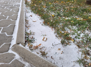 В конце октября Тульскую область заметает снегом: видео