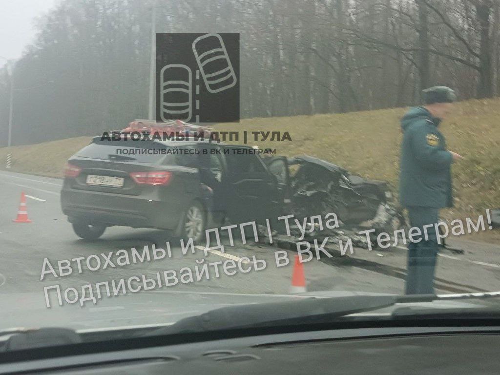 Жесткое ДТП на трассе М-2 под Тулой: семеро пострадали, один погиб | ИА  “Тульская Пресса”