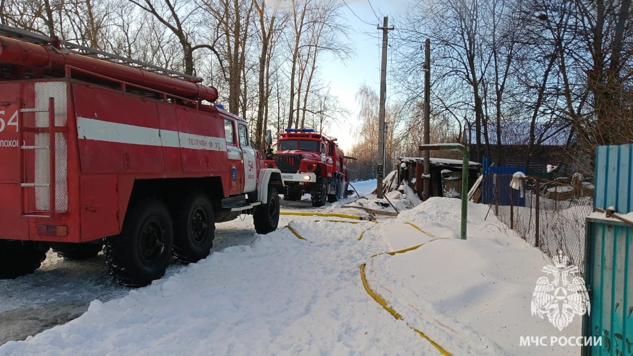 Туляк оставил печь без присмотра и устроил пожар в доме | 10.01.2024 | Тула  - БезФормата