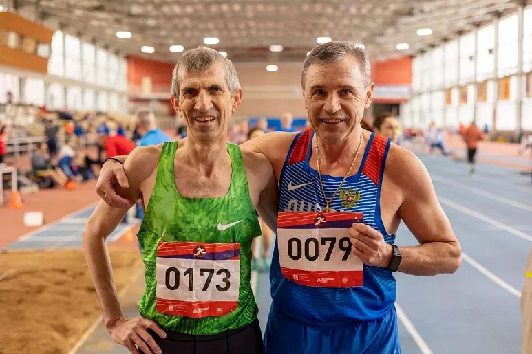 Ветераны из Тульской области заняли первые места на чемпионате Москвы по легкой атлетике