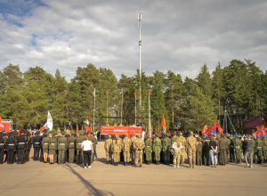 Туляки принимают участие в военно-патриотической игре «Зарница 2.0»