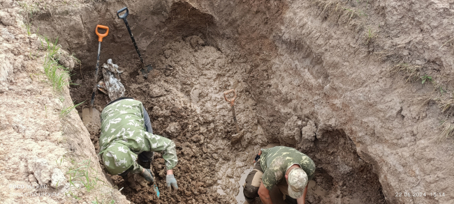 ÐÐ¾Ð¸ÑÐºÐ¾Ð²Ð¸ÐºÐ¸ Ð¾Ð±Ð½Ð°ÑÑÐ¶Ð¸Ð»Ð¸ Ð² ÐÐµÐ»ÐµÐ²ÑÐºÐ¾Ð¼ ÑÐ°Ð¹Ð¾Ð½Ðµ Ð¾ÑÑÐ°Ð½ÐºÐ¸ Ð±Ð¾Ð¹ÑÐ¾Ð² ÐÑÐ°ÑÐ½Ð¾Ð¹ Ð°ÑÐ¼Ð¸Ð¸