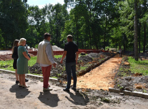 В Щекине обсудили благоустройство городского парка