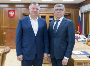 Марат Хуснуллин встретился с Дмитрием Миляевым