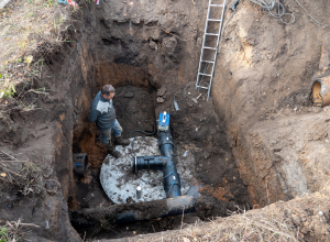 Где в Узловском районе ремонтируют сети водоснабжения