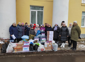 Узловчане собрали полезный груз для десантников в зоне СВО