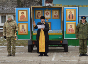 Для тульских десантников сконструировали походную часовню