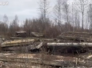 Под Тулой активисты нашли несанкционированную свалку. Видео