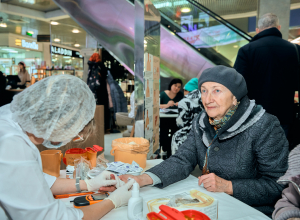 Туляки проверили свой уровень холестерина в рамках социальной акции