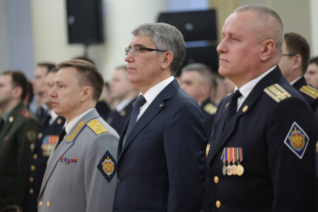 ÐÐ¼Ð¸ÑÑÐ¸Ð¹ ÐÐ¸Ð»ÑÐµÐ² Ð¿ÑÐ¸Ð½ÑÐ» ÑÑÐ°ÑÑÐ¸Ðµ Ð² ÑÐ¾ÑÐ¶ÐµÑÑÐ²ÐµÐ½Ð½Ð¾Ð¼ ÑÐ¾Ð±ÑÐ°Ð½Ð¸Ð¸ ÐºÐ¾ ÐÐ½Ñ ÑÐ°Ð±Ð¾ÑÐ½Ð¸ÐºÐ¾Ð² Ð¾ÑÐ³Ð°Ð½Ð¾Ð² Ð³Ð¾ÑÐ±ÐµÐ·Ð¾Ð¿Ð°ÑÐ½Ð¾ÑÑÐ¸ Ð Ð¤