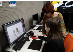 Юные тульские аниматоры создают мультфильм «Жили-были викинги»