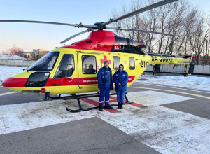Тульского пенсионера с болезнью сердца доставили в Москву вертолетом санавиации