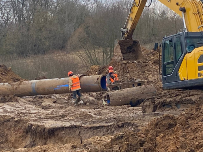 Ð Ð¢ÑÐ»Ðµ Ð½Ð° ÐÐ±Ð¸Ð´Ð¸Ð¼Ð¾-Ð£Ð¿ÐºÐ¸Ð½ÑÐºÐ¾Ð¼ Ð²Ð¾Ð´Ð¾Ð·Ð°Ð±Ð¾ÑÐµ Ð·Ð°Ð²ÐµÑÑÐµÐ½Ð° Ð·Ð°Ð¼ÐµÐ½Ð° 23,6 ÐºÐ¼ ÑÑÑÐ±, Ð¿ÑÐµÐ´ÑÑÐ¾Ð¸Ñ ÐµÑÐµ 1,5 ÐºÐ¼