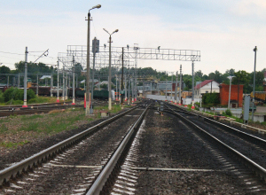 В тульском поселке Плеханово с рельсов сошел поезд