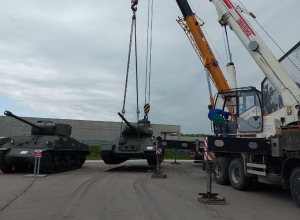 Танк Т-34 вновь в Туле: возвращение после акции «Поезд памяти»