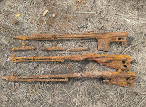 Под Тулой найдены останки красноармейцев и фрагменты оружия