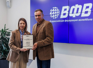 «Тулица» получила награду Всероссийской федерации волейбола за лучшую коллаборацию сезона