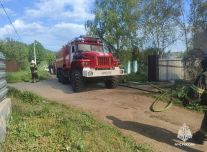 Тульские спасатели потушили за сутки четыре пожара