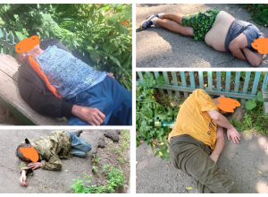 Туляки каждый день фотографировали свой двор и показали последствия работы наливайки