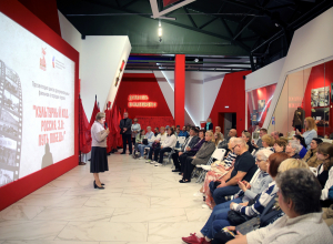 Телеведущая Шарапова посетила Тулу: наш город попал в цикл «Культурный код Россия 3.0: Путь Победы»