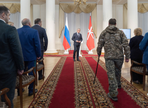 Тулякам вручили ордена Мужества и медали ордена «За заслуги перед Отечеством»