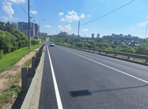 Ремонт Калужского шоссе в Туле закончили на три недели раньше срока