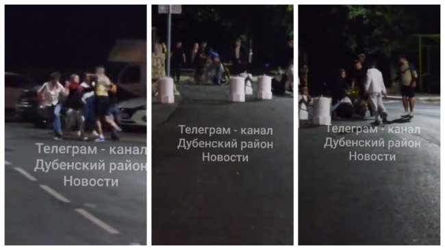 Ð¢Ð¾Ð»Ð¿Ð° Ð½Ð° ÑÐ¾Ð»Ð¿Ñ: Ð¼Ð°ÑÑÐ¾Ð²Ð°Ñ Ð´ÑÐ°ÐºÐ° Ð¿ÑÐ¾Ð¸Ð·Ð¾ÑÐ»Ð° Ð² ÐÑÐ±Ð½Ðµ Ð½Ð° ÐÐµÐ½Ñ Ð¿Ð¾ÑÐµÐ»ÐºÐ°