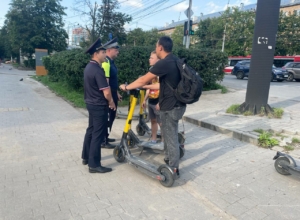 С начала года в Тульской области самокатчики и велосипедисты нарушили ПДД более 700 раз